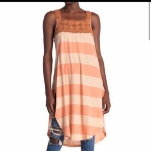 We The Free NWT Luca Tunic orange dress